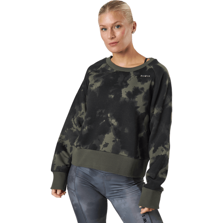 Clara Crewneck Cinder Tie Dye värjäys