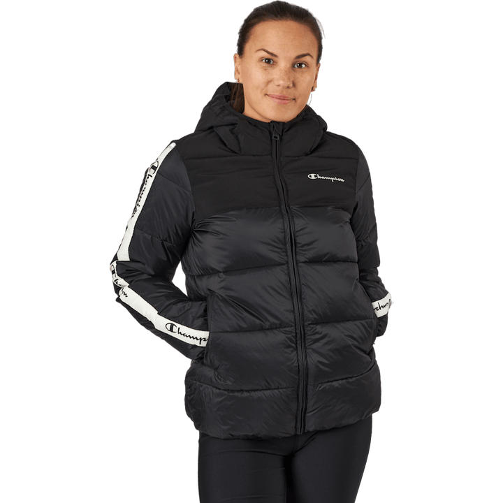 Kurtka z kapturem z wypełnieniem poliestrowym Kk001