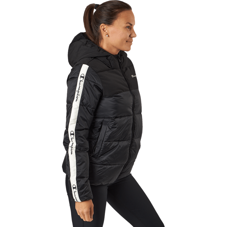 Kurtka z kapturem z wypełnieniem poliestrowym Kk001