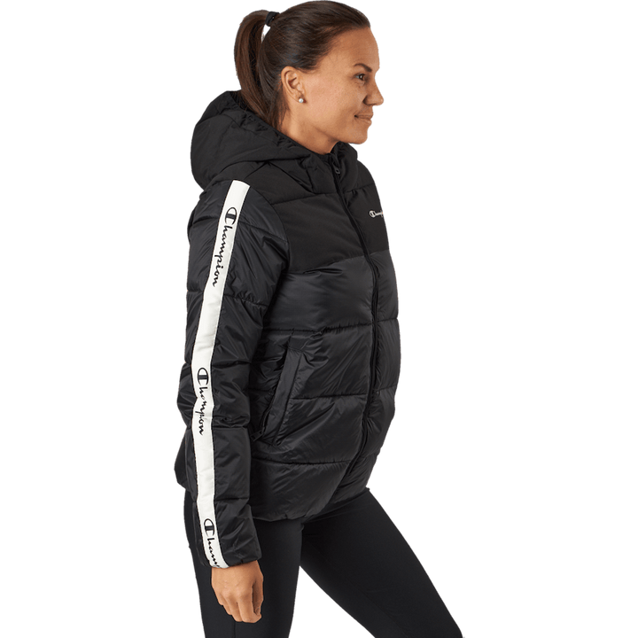 Kurtka z kapturem z wypełnieniem poliestrowym Kk001