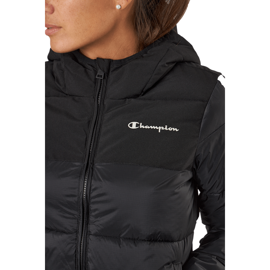 Kurtka z kapturem z wypełnieniem poliestrowym Kk001