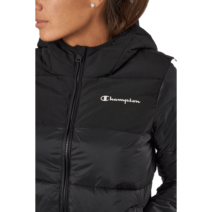 Kurtka z kapturem z wypełnieniem poliestrowym Kk001