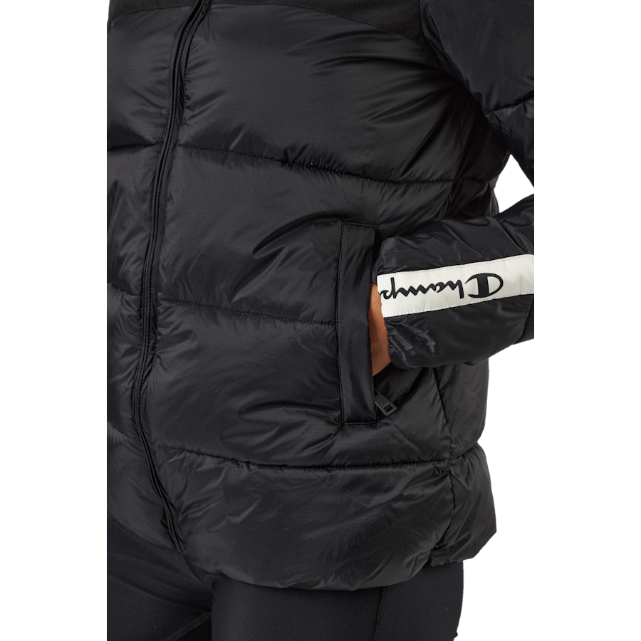 Kurtka z kapturem z wypełnieniem poliestrowym Kk001