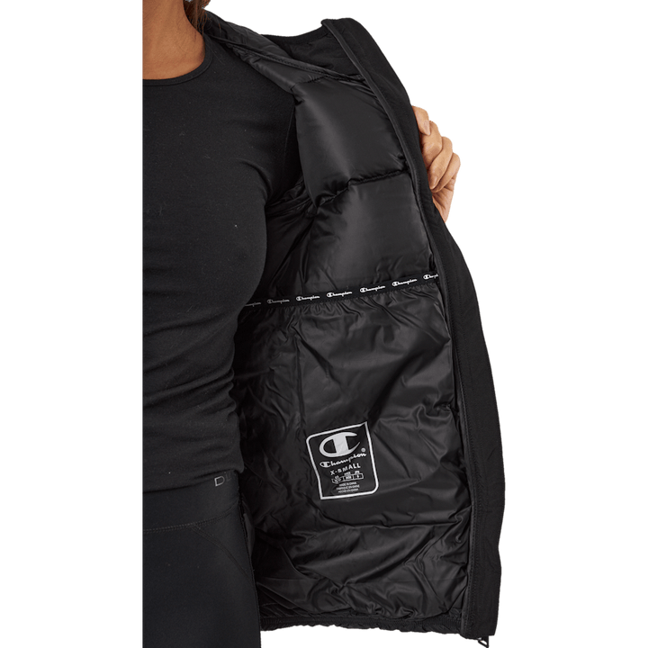 Kurtka z kapturem z wypełnieniem poliestrowym Kk001