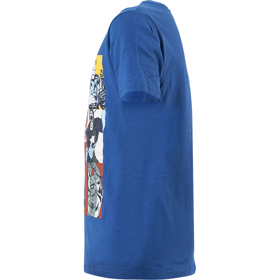 Haut à manches longues Nkmarthur Marvel Mar Nouvean Navy