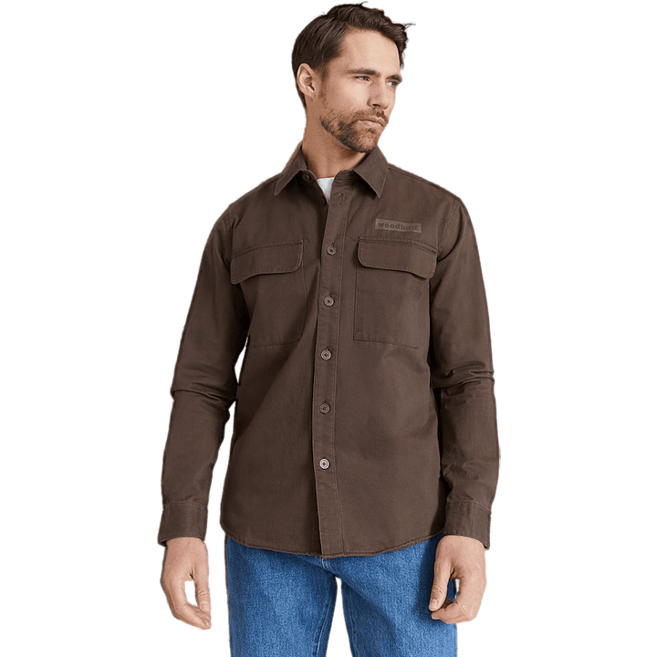 Chemise de travail Hoxen marron