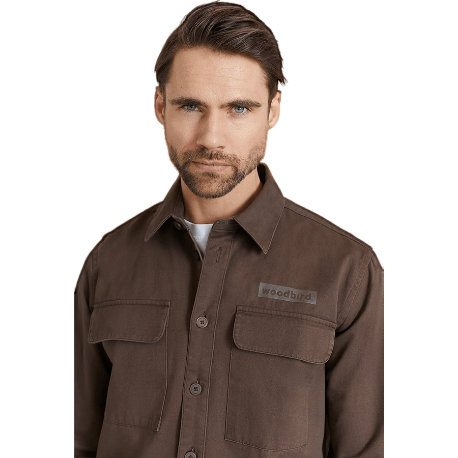 Chemise de travail Hoxen marron