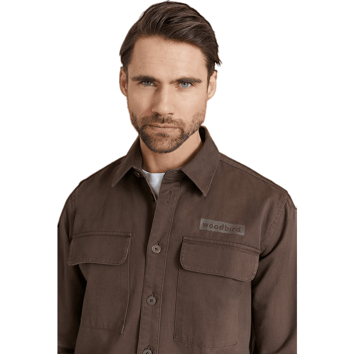 Chemise de travail Hoxen marron