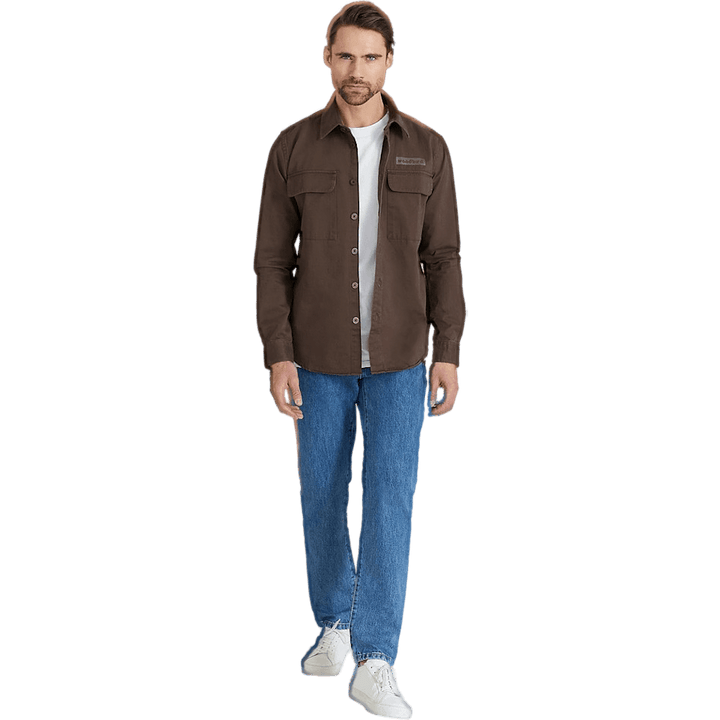 Chemise de travail Hoxen marron