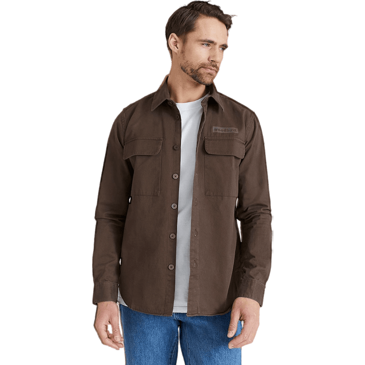 Chemise de travail Hoxen marron
