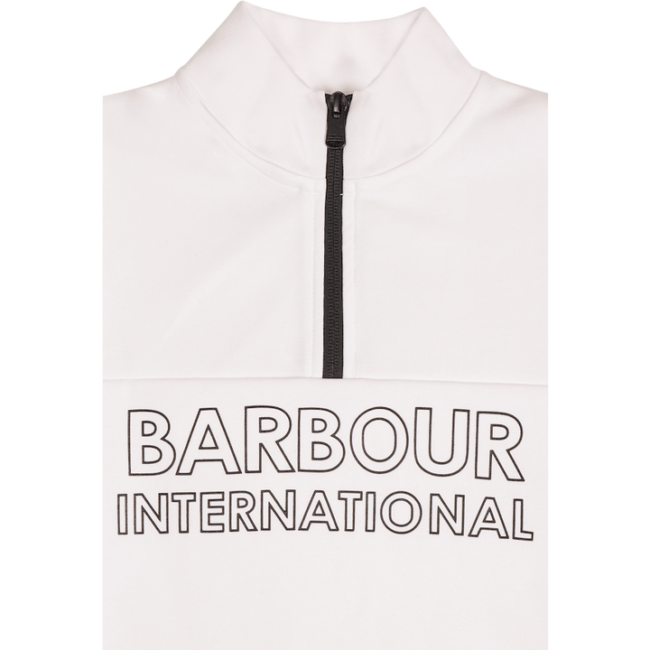 B.intl Halt Half Zip Garçon Blanc