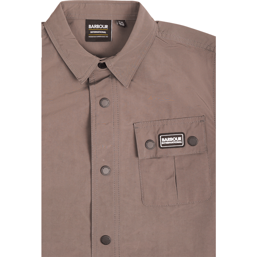 Surchemise Aspen grise pour garçon de B.intl