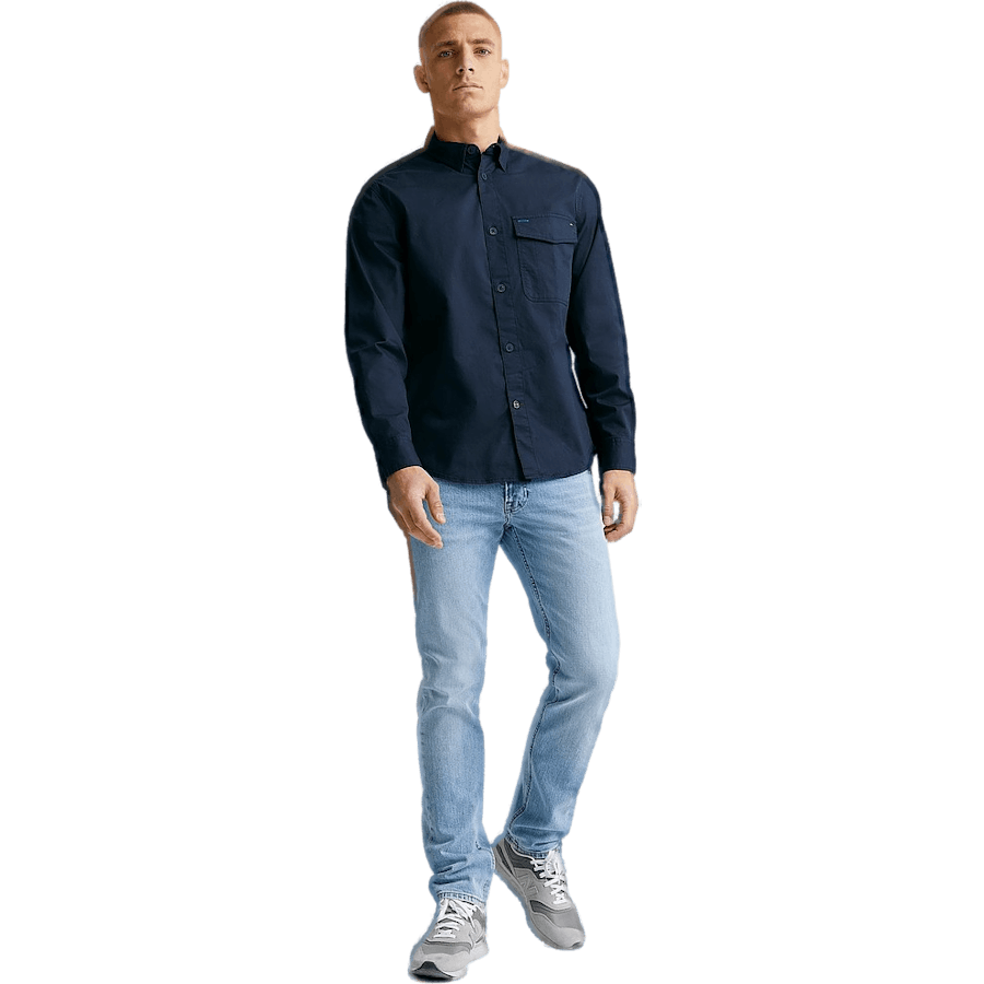 Tommy Hilfiger Kevyt Twill-verkkopaita Tommy Hilfigerin kevyt Twill-verkkopaita