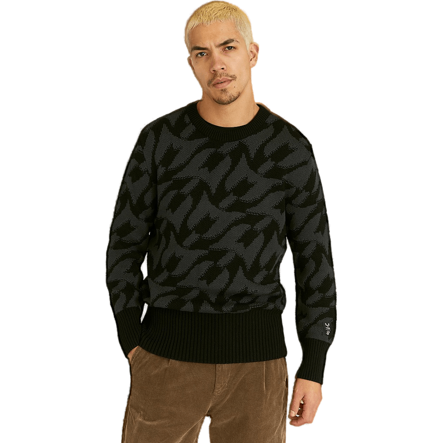 Messi X Siksilk Monogram Chunk Noir