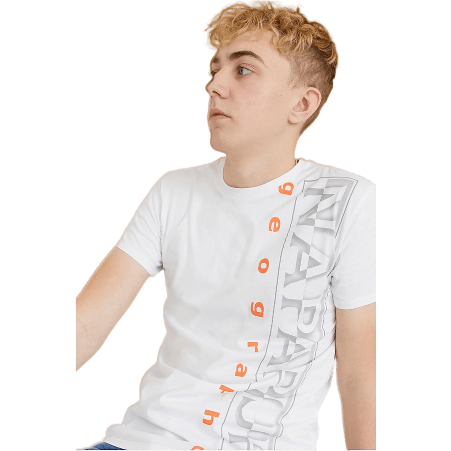 Logo K Sadyr blanc brillant