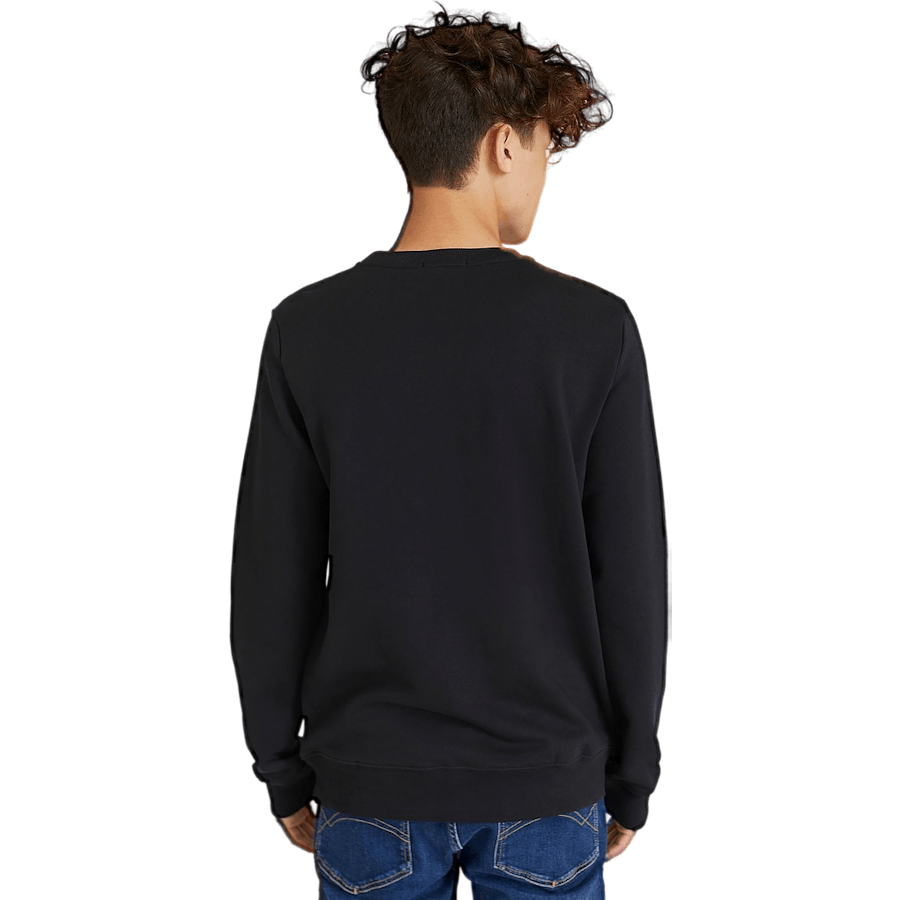 Sweat-shirt à logo monogramme Ck noir