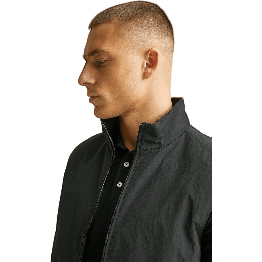 Gilet en nylon froissé Ck