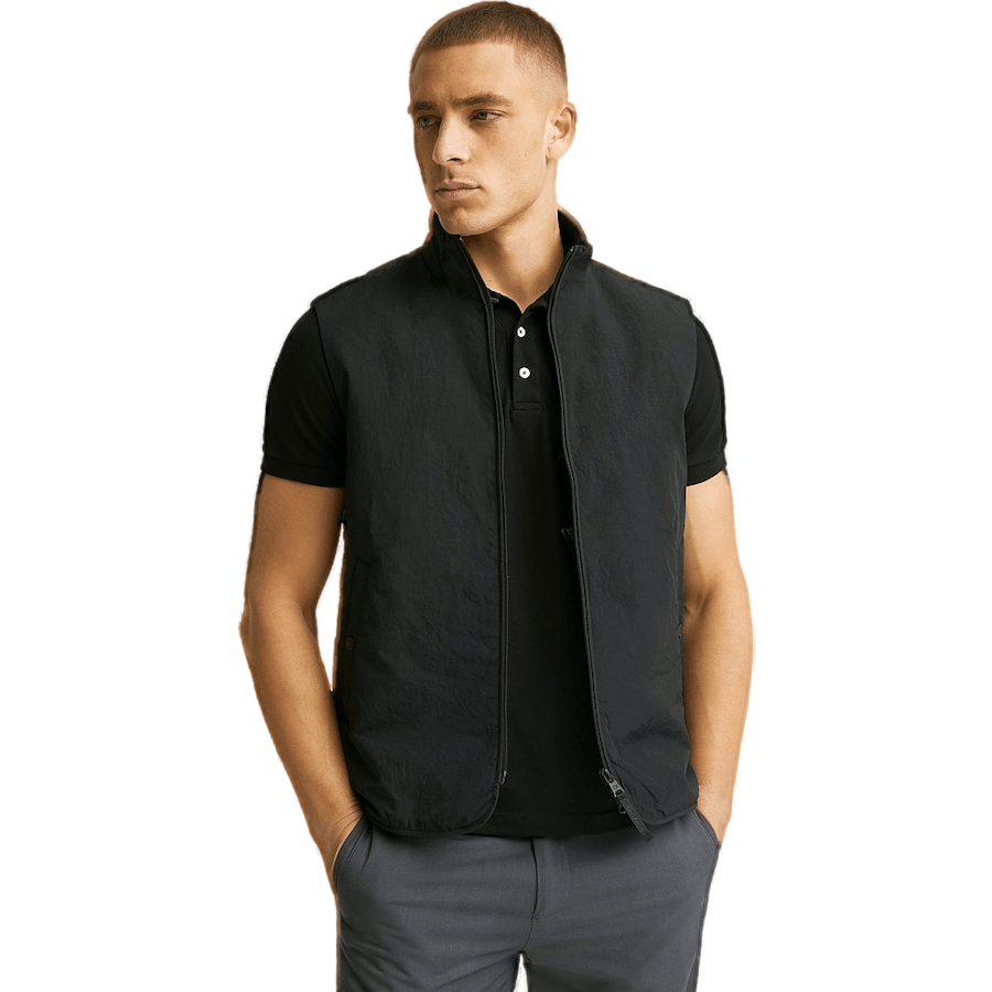 Gilet en nylon froissé Ck