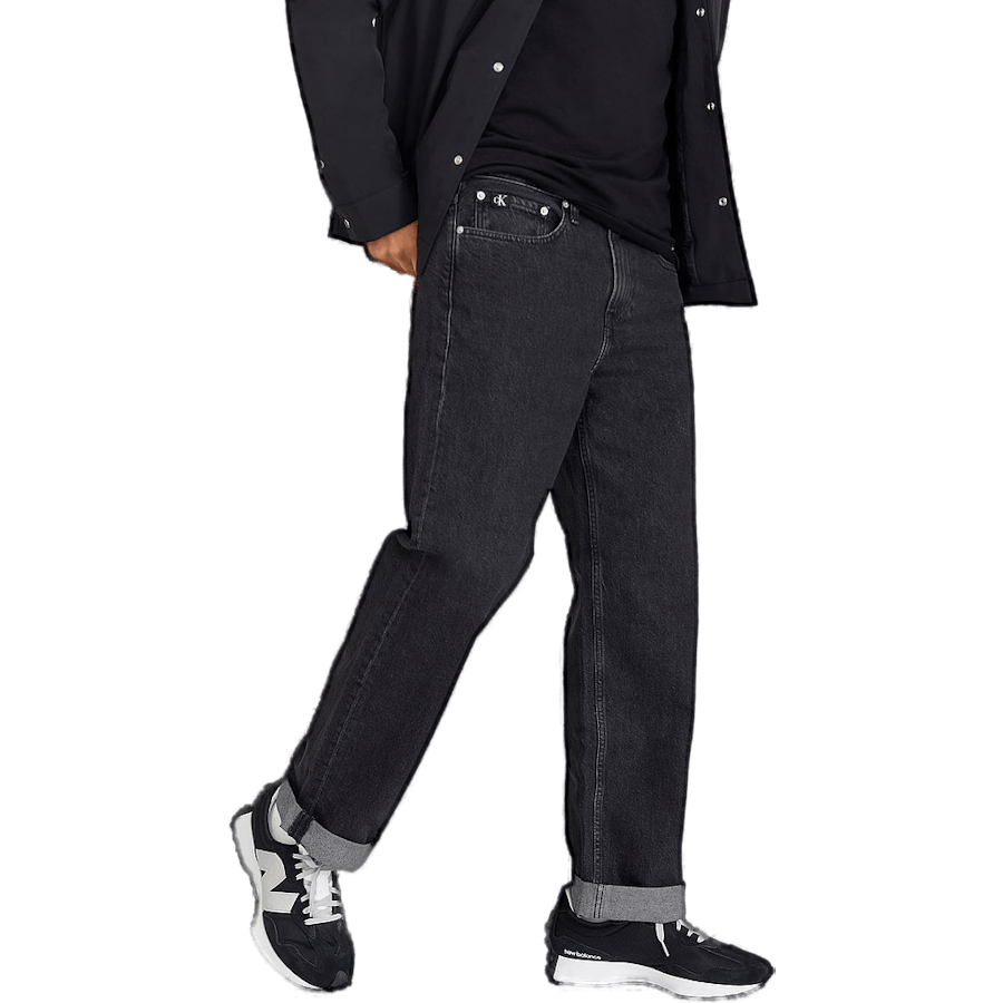 90s Straight Jean Denim Svart