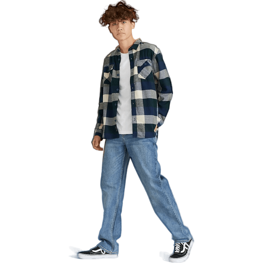 T-shirt con taschino sul petto, bianco