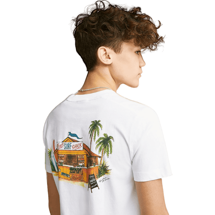 T-shirts blancs à manches courtes