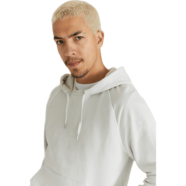 Sweat à capuche raglan fumé