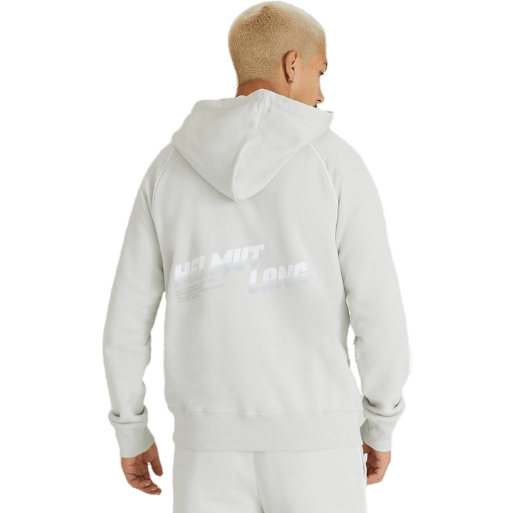 Sweat à capuche raglan fumé