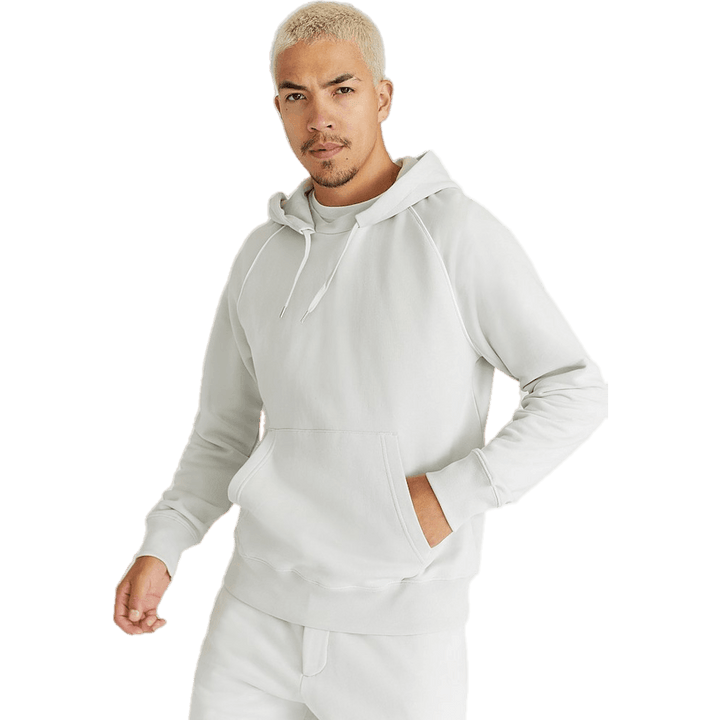 Sweat à capuche raglan fumé