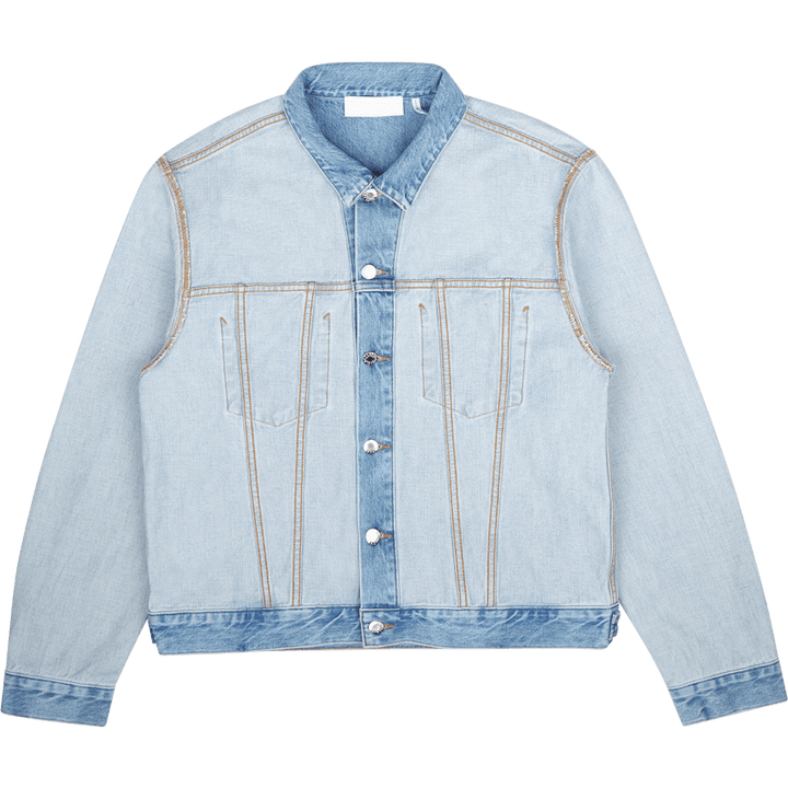 Reverse Trucker.insi Light Wash