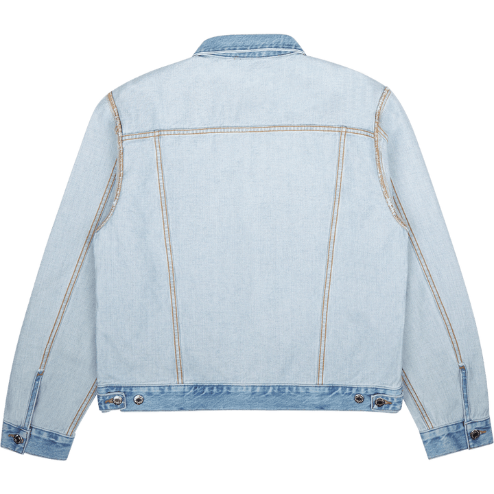 Reverse Trucker.insi Light Wash