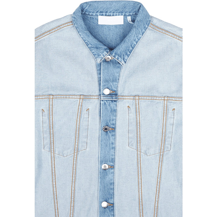 Reverse Trucker.insi Light Wash