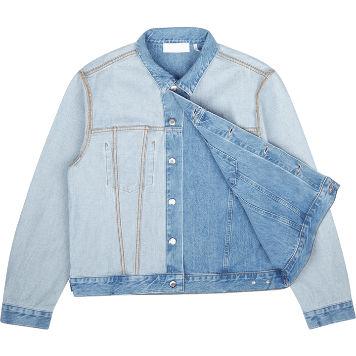 Reverse Trucker.insi Light Wash