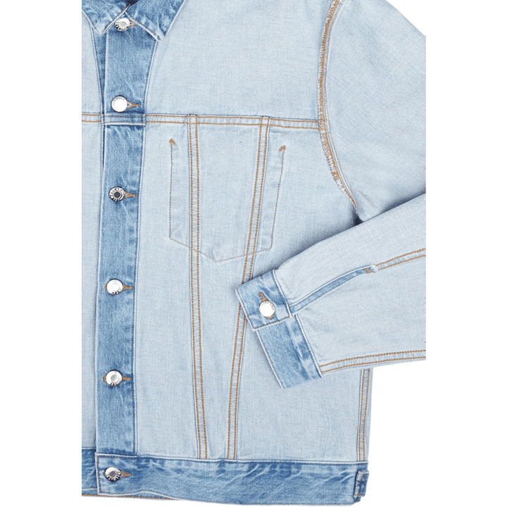 Reverse Trucker.insi Light Wash