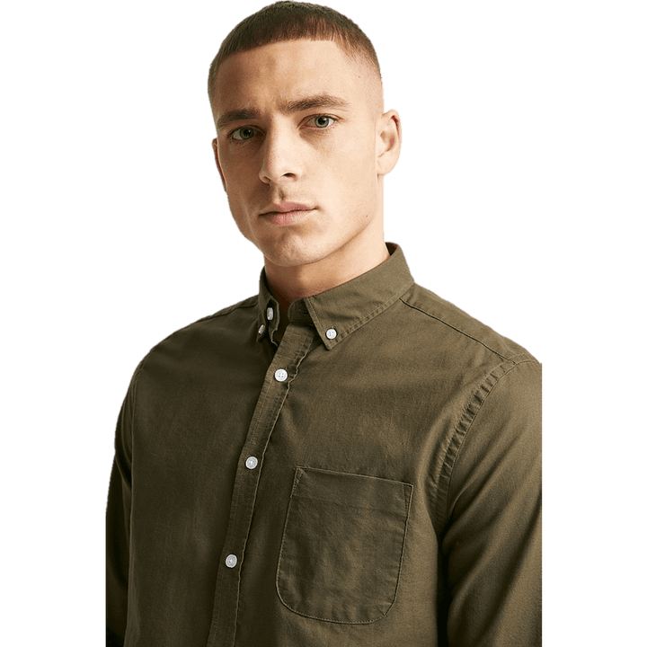 Melker Oxford paita Olive