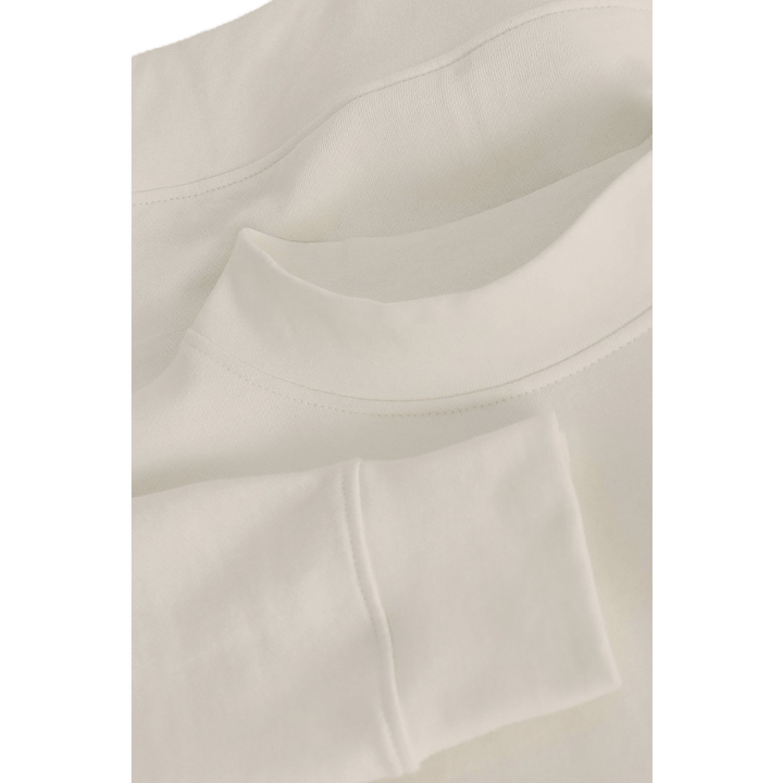 Sweat-shirt à côtes larges Coquille d'œuf