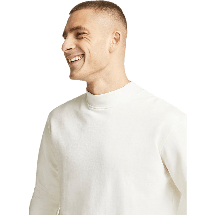 Sweat-shirt à côtes larges Coquille d'œuf