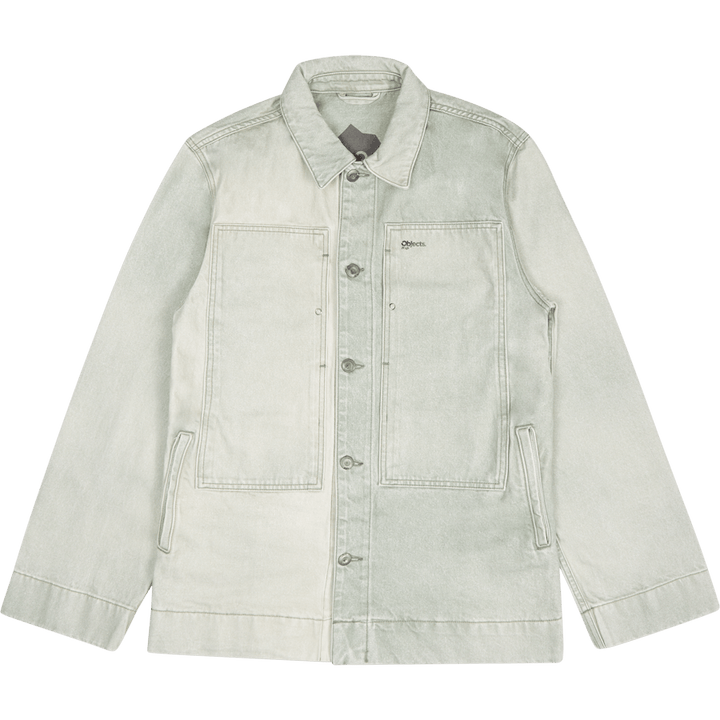 Veste quatre poches vert patiné