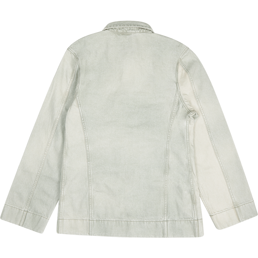 Veste quatre poches vert patiné