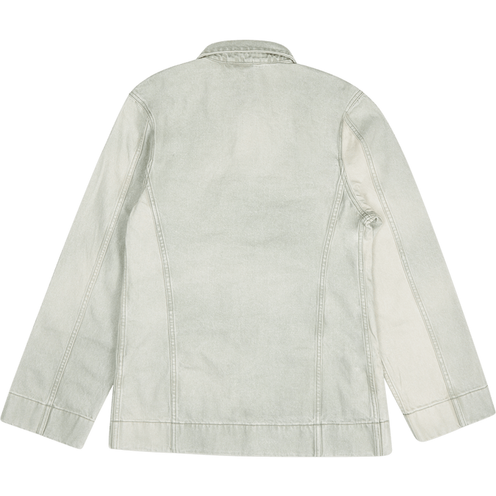 Veste quatre poches vert patiné