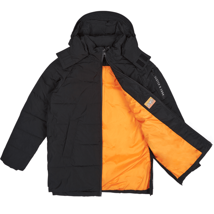 Waterafstotend gerecycled poly Zwart