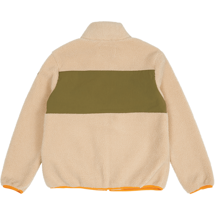 Combinaison zippée en nylon contrasté A
