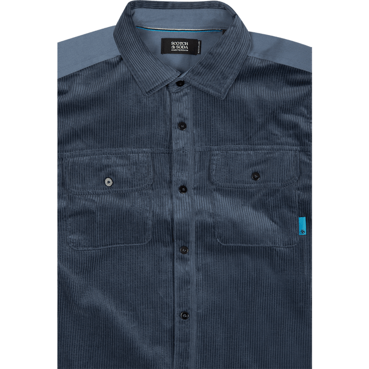Säännöllinen istuvuus - Kontrasti Twill Qu Steel