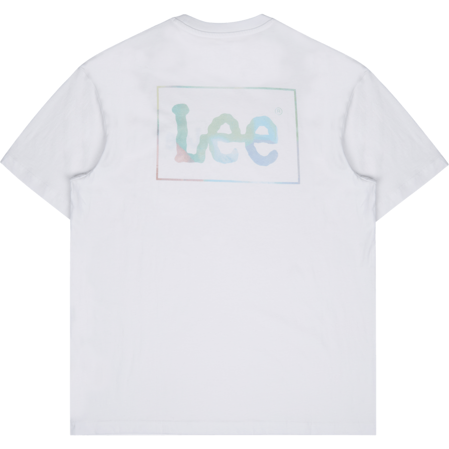 T-shirt ample avec logo blanc brillant