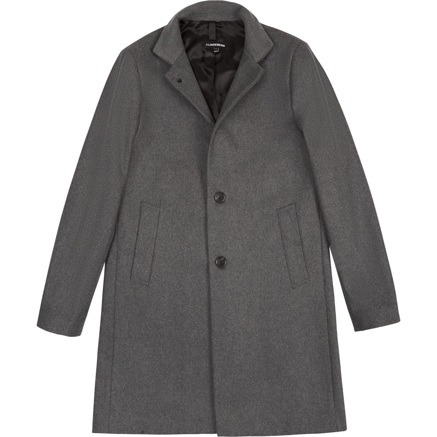 Holger 2.0 Cappotto Melton Cenere vulcanica