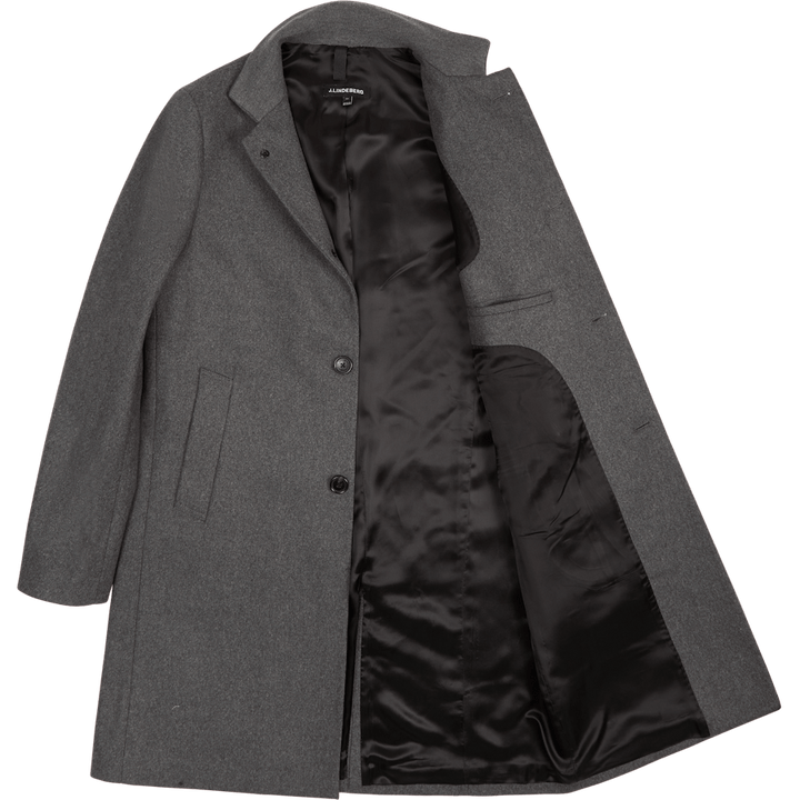 Holger 2.0 Cappotto Melton Cenere vulcanica