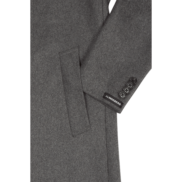 Holger 2.0 Cappotto Melton Cenere vulcanica