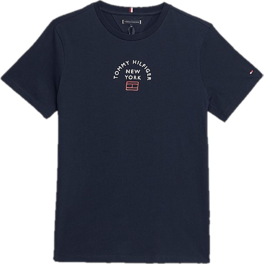 Th Logo Tee S/s Dw5 - Wüstenhimmel