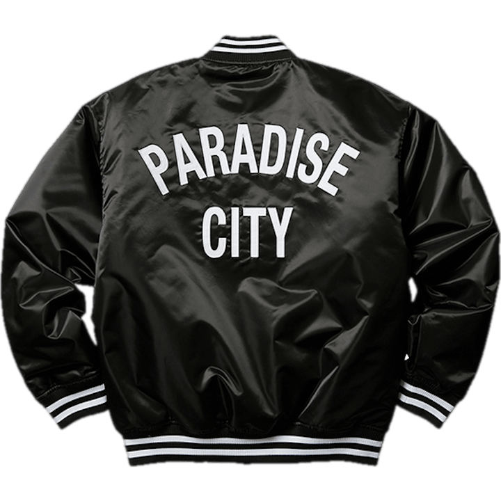 Lr Majestic Stadium Jacket Black