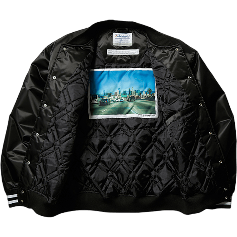Lr Majestic Stadium Jacket Black