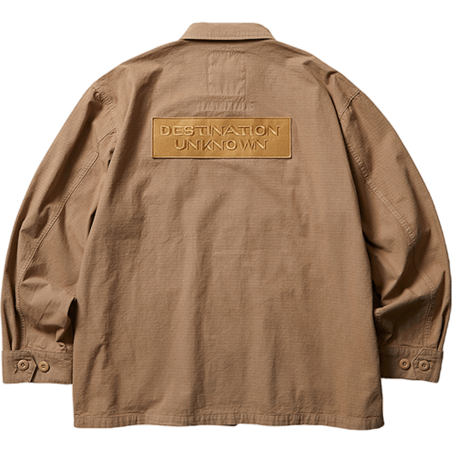 Rip Stop Fatigue Jacket Coyote